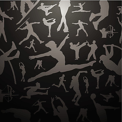 EPS 해외이미지 모양 실루엣 스포츠 포즈 백그라운드 이동 패턴 일러스트 농구 흑백 사람 숫자 검은색 축구 경쟁 회색 스케이팅 게임 반지 발사 배구 심볼 태권도 체조 하키 역도 양궁 유도 마라톤 핸드볼 해외202004 해외일러스트 문자 컬러 컨셉 무늬 장신구 놀이 겨울스포츠 촬영기법 경기 운동 구기 격투기 육상스포츠 파일형식 벡터