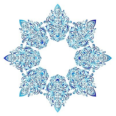 EPS 해외이미지 모양 디자인 실루엣 겨울 꽃무늬 패턴 일러스트 추상 사람없음 장식 파란색 축제 축하 눈송이 화려 고급 우아함 눈꽃무늬 엘리먼트 해외202004 해외일러스트 계절 꽃 컬러 컨셉 무늬 눈꽃 눈_날씨 촬영기법 파일형식 벡터