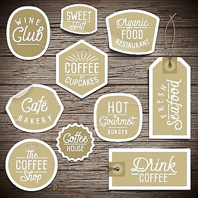 EPS 해외이미지 디자인 음료 음식 스티커 일러스트 캘리그라피 텍스트 표면 타이포그라피 사람없음 그래픽 라벨 카페 심볼 사인 레터링 해외202004 해외일러스트 문자 프레임 상점 파일형식 벡터