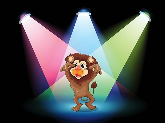 EPS 해외이미지 동물 템플릿 1 디자인 일러스트 전구 미술 그래픽 빛 컬러풀 갈색 점프 힘 공연 무대 광선 점 자신감 센터 숲 사자 서커스 그림 예술가 쇼 육식동물 스포트라이트 복종 요령 혼자 해외202004 해외일러스트 감정 컬러 포유류 모션 문화예술 이벤트 파일형식 벡터