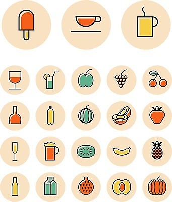 EPS 해외이미지 클립아트 디자인 커피 음료 음식 일러스트 버튼 딸기 호박 포도 아이스크림 수박 맥주 바나나 키위 그래픽 물 컴퓨터 세트 와인 웹 주스 우유 칵테일 체리 플랫 차 사과 심볼 파인애플 사인 코코넛 석류 UI 브랜디 스파클링와인 인터페이스 해외202004 해외일러스트 자연요소 인터넷 채소 과일 디저트 유제품 주류 전자제품 열대과일 탄산 파일형식 벡터