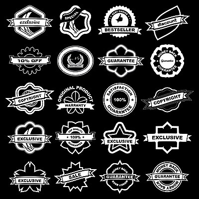 EPS 해외이미지 템플릿 일러스트 비즈니스 선물 사람없음 쇼핑 꼬리표 라벨 세일 상점 공백 퍼센트 메시지 심볼 쿠폰 마케팅 특별함 해외202004 해외일러스트 컨셉 프레임 특수기호 파일형식 벡터