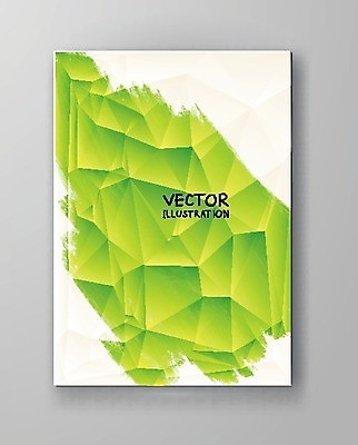 EPS 해외이미지 템플릿 디자인 배너 포스터 종이 백그라운드 일러스트 벽지 수채화 미술 사람없음 그래픽 장식 초록색 페인트 얼룩 그림 캔버스 페이지 엘리먼트 해외202004 해외일러스트 컬러 문화예술 파일형식 벡터