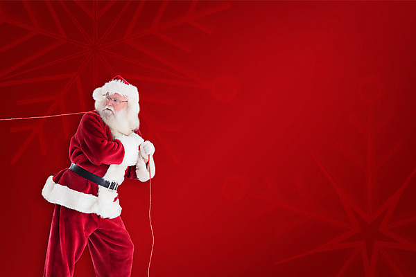 포토 JPG 해외이미지 노년 남자 밧줄 크리스마스 한명 상반신 옆모습 빨간색 산타클로스 당기기 노인남자한명만 해외202004 해외포토 1 기념일 줄 뷰포인트 컬러 모션 사람 성인 남자한명만 노인남자만 파일형식