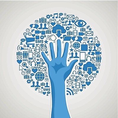 EPS 해외이미지 나무 일러스트 비즈니스 화살 기술 사람 사람없음 파란색 토론 방향 경영 해외202004 해외일러스트 식물 컬러 파일형식 벡터