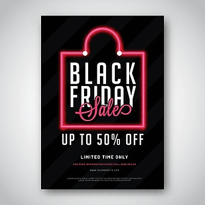 EPS 해외이미지 배너 일러스트 텍스트 이벤트 타이포그라피 사람없음 쇼핑 세일 검은색 네온 레터링 블랙프라이데이 해외202004 해외일러스트 문자 컬러 데이이벤트 파일형식 벡터