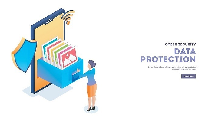 EPS 해외이미지 무료이미지 디자인 여자 컨셉 일러스트 모바일 한명 스크린 자료 웹 서버 해외202004 해외일러스트 1 인터넷 사람 파일형식 벡터 무료콘텐츠
