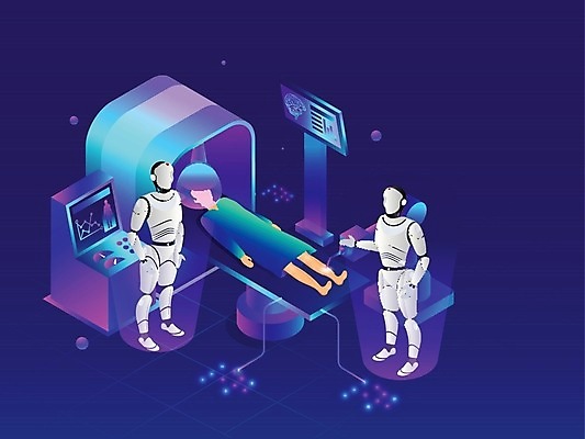 EPS 해외이미지 배너 포스터 과학 백그라운드 일러스트 미래 병원 사람 파란색 빛 약 3D 건강관리 디지털 자료 기계 광선 실험실 질병 약국 로봇 분석 생물학 팔 승진 조제 광 방법 스캔 해외202004 의료로봇 해외일러스트 교육 컬러 컨셉 의학 건강 실험 관리 신체부위 디지털합성 만들기 파일형식 벡터