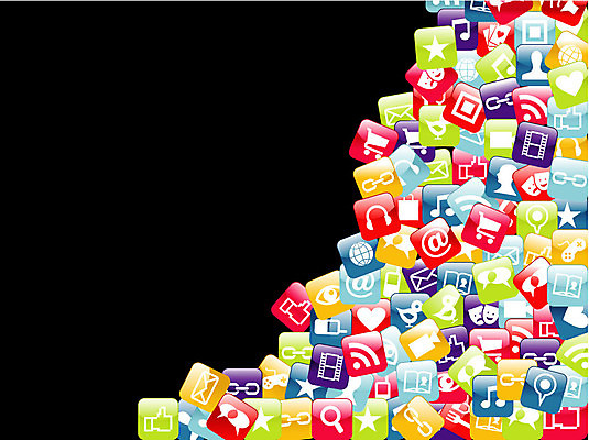 EPS 해외이미지 일러스트 모바일 사람없음 스마트폰 어플리케이션 온라인 해외202004 해외일러스트 핸드폰 스마트기기 파일형식 벡터