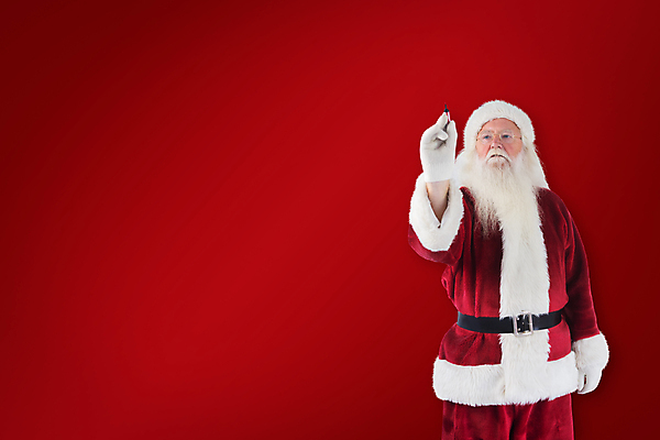 포토 JPG 해외이미지 노년 남자 크리스마스 한명 들기 상반신 앞모습 빨간색 산타클로스 펜 기록 노인남자한명만 해외202004 해외포토 1 기념일 뷰포인트 컬러 모션 사람 성인 필기구 남자한명만 노인남자만 파일형식