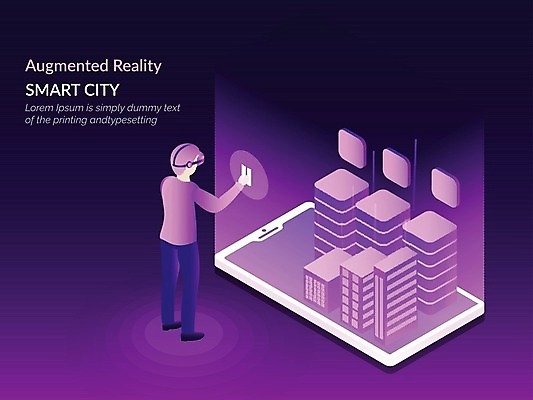 EPS 해외이미지 남자 안경 일러스트 건축양식 놀이 호텔 부동산 아파트 건물 빛 스마트폰 사무실 보라색 고층빌딩 도시 스마트 동영상 아이소메트릭 로딩 인공 가상현실 현실 해외202004 해외일러스트 건축물 잡화 건축 컬러 컨셉 비즈니스 숙소 주택 사람 빌딩 핸드폰 스마트기기 재산 파일형식 벡터