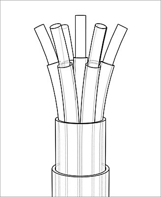EPS 해외이미지 산업 선 백그라운드 곡선 일러스트 부분 추상 기술 3D 검은색 자료 힘 장비 에너지 흰색 네트워크 연결 스케치 유연 전자 윤곽 철사 지휘자 튜브 고립 구리 설치 전압 공급 와이어프레임 배선 해외202004 해외일러스트 컬러 무늬 미술 한자 음악가 원소 디지털합성 파일형식 벡터