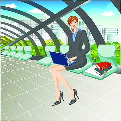 EPS 주간 전신 여자 일러스트 비즈니스 실내 한명 사람 앉기 20대 성인 책 노트북 업무 직장인 비즈니스우먼 문서 여자만 여자한명만 성인여자만 청년만 청년여자만 성인한명만 청년여자한명만 성인여자한명만 성인만 국내일러스트 자연요소 직업 1 모션 청년 내부 전자제품 작업 파일형식 벡터