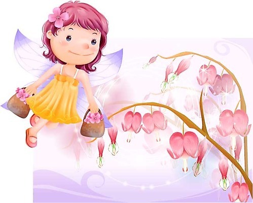 EPS 여자 꽃 감정 초등학생 어린이 날개 일러스트 상상 자연 동화 요정 한명 사람 소녀 순수 꽃바구니 방울꽃 여자만 여자한명만 어린이만 소녀만 소녀한명만 국내일러스트 식물 1 학생 컨셉 바구니 생태계 파일형식 벡터