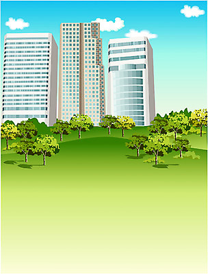 EPS 주간 나무 시설물 공원 공공시설 현대건축 건축 백그라운드 일러스트 비즈니스 자연 하늘 아파트 풍경 빌딩 사람없음 야외 건물 도시 국내일러스트 자연요소 식물 건축물 주택 시설 생태계 파일형식 벡터