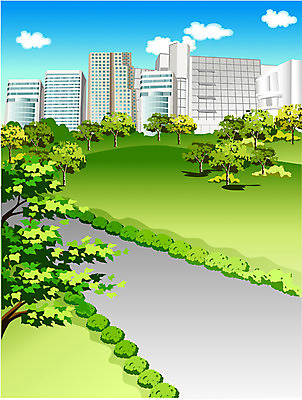 EPS 주간 나무 시설물 공원 공공시설 현대건축 건축 백그라운드 일러스트 비즈니스 자연 하늘 아파트 풍경 빌딩 사람없음 야외 건물 도시 국내일러스트 자연요소 식물 건축물 주택 시설 생태계 파일형식 벡터