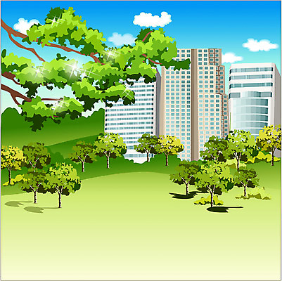 EPS 주간 나무 시설물 공원 공공시설 현대건축 건축 백그라운드 일러스트 비즈니스 자연 하늘 아파트 풍경 빌딩 사람없음 야외 건물 도시 국내일러스트 자연요소 식물 건축물 주택 시설 생태계 파일형식 벡터