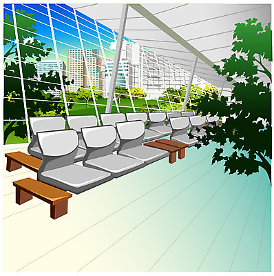 EPS 주간 시설물 현대건축 건축 백그라운드 의자 일러스트 비즈니스 창문 교통시설 실내 풍경 빌딩 사람없음 건물 공항 국내일러스트 자연요소 건축물 가구 교통 내부 시설 파일형식 벡터