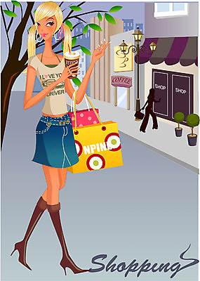 EPS 전신 우먼라이프 라이프스타일 계절 여자 패션 길 커피 일러스트 거리 한명 사람 빌딩 20대 성인 야외 건물 쇼핑 쇼핑백 걷기 상점 도시 테이크아웃 여자만 여자한명만 성인여자만 청년만 청년여자만 성인한명만 청년여자한명만 성인여자한명만 성인만 국내일러스트 1 건축물 음료 가방 모션 청년 생활 파일형식 벡터