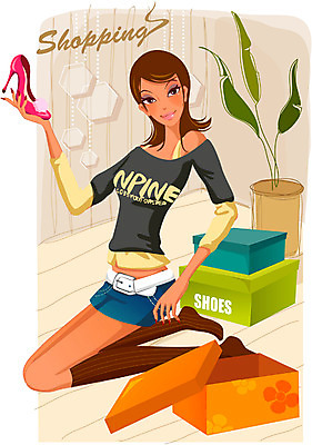 EPS 전신 우먼라이프 라이프스타일 잡화 계절 여자 패션 화분 구두 신발 일러스트 포장 실내 선물 한명 사람 앉기 20대 성인 쇼핑 상자 상점 여자만 여자한명만 성인여자만 청년만 청년여자만 성인한명만 청년여자한명만 성인여자한명만 성인만 국내일러스트 1 모션 청년 내부 생활 파일형식 벡터