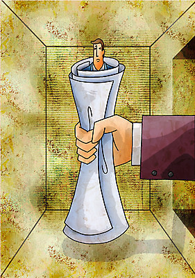 JPG 손 남자 종이 일러스트 비즈니스 페인터 추상 스트레스 사람 신체부위 비즈니스맨 압박 국내일러스트 무늬 페인팅 직장인 파일형식