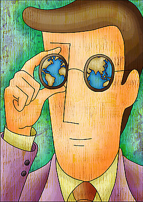 JPG 남자 안경 지구 일러스트 비즈니스 페인터 추상 한명 사람 20대 성인 관찰 비즈니스맨 남자만 남자한명만 성인남자만 청년만 청년남자만 청년남자한명만 성인한명만 성인남자한명만 성인만 국내일러스트 1 잡화 무늬 모션 페인팅 청년 직장인 파일형식