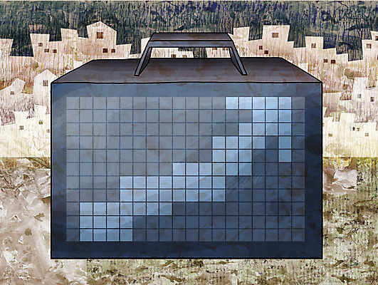 JPG 잡화 서류가방 가방 일러스트 비즈니스 페인터 추상 사람없음 건물 경제 도시 증권 상승 국내일러스트 건축물 컨셉 무늬 페인팅 금융 파일형식