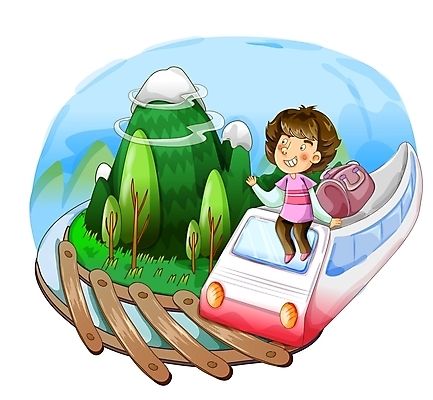 EPS 주간 남자 여행 일러스트 자연 휴가 한명 사람 20대 성인 야외 기찻길 기차 시골 남자만 남자한명만 성인남자만 청년만 청년남자만 청년남자한명만 성인한명만 성인남자한명만 성인만 철도의날 국내일러스트 자연요소 1 육상교통 대중교통 청년 생태계 파일형식 벡터 법정기념일