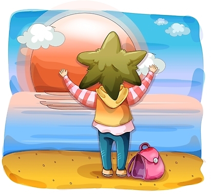 EPS 남자 바다 여행 일러스트 자연 휴가 한명 사람 20대 성인 해변 야외 태양 일출 남자만 남자한명만 성인남자만 청년만 청년남자만 청년남자한명만 성인한명만 성인남자한명만 성인만 국내일러스트 자연요소 1 청년 노을 생태계 파일형식 벡터