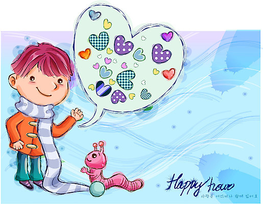 EPS 남자 행복 감정 초등학생 어린이 일러스트 상상 자연 동화 대화 사랑 한명 사람 소년 순수 애벌레 지렁이 남자만 남자한명만 어린이만 소년만 소년한명만 국내일러스트 1 학생 컨셉 말하기 벌레 생태계 파일형식 벡터