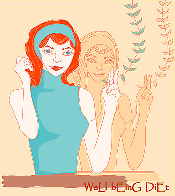 EPS 우먼라이프 웰빙 여자 포즈 다이어트 일러스트 건강 한명 사람 상반신 20대 성인 뷰티 머리띠 여자만 여자한명만 성인여자만 청년만 청년여자만 성인한명만 청년여자한명만 성인여자한명만 성인만 국내일러스트 1 라이프스타일 장신구 청년 파일형식 벡터