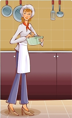 EPS 여자 산업 음료 음식 일러스트 탁자 실내 한명 사람 20대 성인 레스토랑 요리사 서비스업 고객 요식 여자만 여자한명만 성인여자만 청년만 청년여자만 성인한명만 청년여자한명만 성인여자한명만 성인만 국내일러스트 직업 1 가구 청년 내부 식당 파일형식 벡터