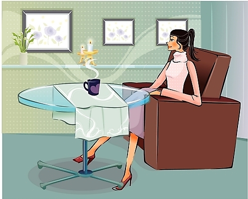 EPS 여자 산업 음료 음식 일러스트 탁자 실내 한명 사람 20대 성인 소파 레스토랑 서비스업 고객 요식 여자만 여자한명만 성인여자만 청년만 청년여자만 성인한명만 청년여자한명만 성인여자한명만 성인만 국내일러스트 직업 1 가구 의자 청년 내부 식당 파일형식 벡터