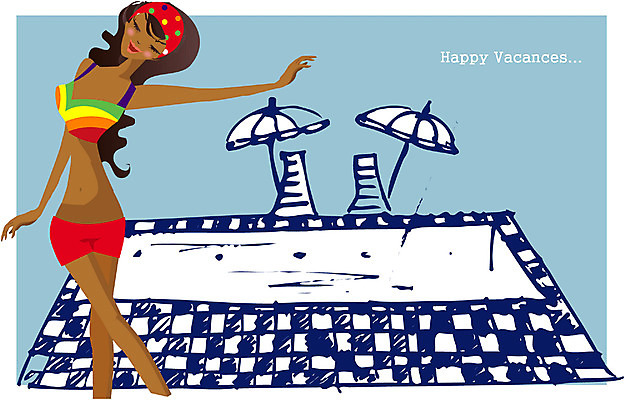 EPS 긴머리 계절 여자 수영복 여행 포즈 일러스트 휴가 휴식 수영장 한명 서기 사람 상반신 20대 성인 야외 여름 여름휴가 바캉스 비키니 풀장 파라솔 선베드 여자만 여자한명만 성인여자만 청년만 청년여자만 성인한명만 청년여자한명만 성인여자한명만 성인만 국내일러스트 1 헤어스타일 옷 컨셉 의자 모션 청년 파일형식 벡터 여름_계절