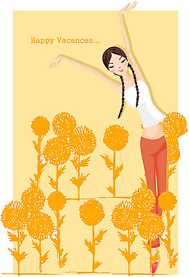 EPS 전신 긴머리 여자 꽃 여행 포즈 꽃밭 일러스트 휴가 휴식 해바라기 한명 서기 사람 20대 성인 야외 여름휴가 바캉스 기지개 여자만 여자한명만 성인여자만 청년만 청년여자만 성인한명만 청년여자한명만 성인여자한명만 성인만 국내일러스트 식물 1 헤어스타일 컨셉 모션 청년 파일형식 벡터 여름_계절