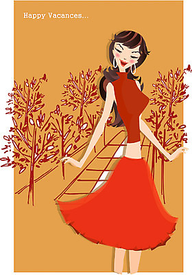 EPS 나무 긴머리 공원 공공시설 여자 여행 포즈 일러스트 휴가 휴식 한명 서기 사람 상반신 20대 성인 야외 여름휴가 바캉스 치마 가로수 여자만 여자한명만 성인여자만 청년만 청년여자만 성인한명만 청년여자한명만 성인여자한명만 성인만 국내일러스트 식물 1 헤어스타일 컨셉 모션 하의 청년 시설 파일형식 벡터 여름_계절