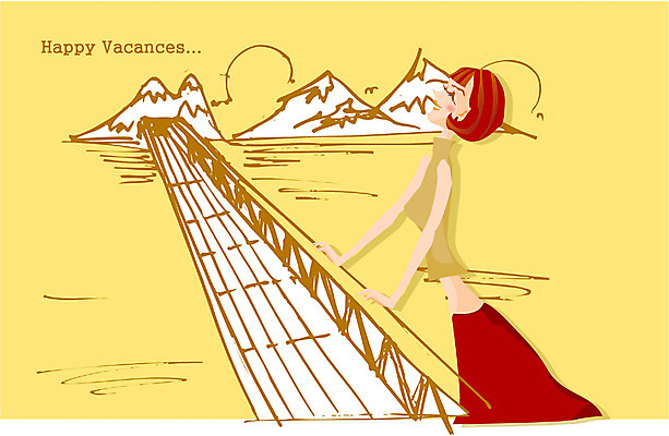 EPS 여자 여행 포즈 일러스트 휴가 휴식 산 한명 서기 사람 상반신 20대 성인 야외 여름휴가 바캉스 치마 단발머리 여자만 여자한명만 성인여자만 청년만 청년여자만 성인한명만 청년여자한명만 성인여자한명만 성인만 국내일러스트 1 헤어스타일 컨셉 모션 하의 청년 파일형식 벡터 여름_계절