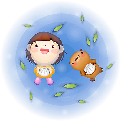 EPS 전신 동물 여자 감정 초등학생 어린이 일러스트 상상 조개 한명 서기 사람 소녀 순수 비버 여자만 여자한명만 어린이만 소녀만 소녀한명만 국내일러스트 1 학생 컨셉 모션 어패류 파일형식 벡터