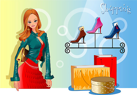 EPS 모델 우먼라이프 여자 패션 구두 포즈 일러스트 한명 서기 사람 상반신 20대 성인 쇼핑 쇼핑백 여자만 여자한명만 성인여자만 청년만 청년여자만 성인한명만 청년여자한명만 성인여자한명만 성인만 국내일러스트 1 라이프스타일 신발 가방 모션 청년 파일형식 벡터