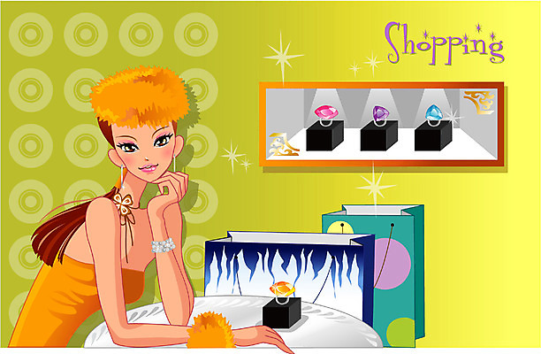 EPS 모델 우먼라이프 여자 패션 포즈 일러스트 장신구 한명 사람 상반신 20대 성인 쇼핑 쇼핑백 반지 보석 여자만 여자한명만 성인여자만 청년만 청년여자만 성인한명만 청년여자한명만 성인여자한명만 성인만 국내일러스트 1 라이프스타일 가방 청년 광석 파일형식 벡터