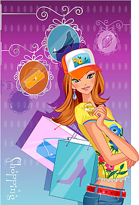 EPS 모델 모자 우먼라이프 여자 패션 포즈 일러스트 한명 서기 사람 상반신 20대 성인 쇼핑 쇼핑백 여자만 여자한명만 성인여자만 청년만 청년여자만 성인한명만 청년여자한명만 성인여자한명만 성인만 국내일러스트 1 라이프스타일 잡화 가방 모션 청년 파일형식 벡터