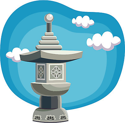 EPS 클립아트 시설물 기념일 건축 종교 고건축 불교 한국건축 일러스트 종교건축 한국 사람없음 동양건축 석등 국내일러스트 건축물 아시아 이벤트 파일형식 벡터 동양