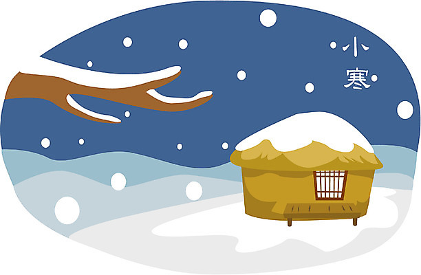 EPS 클립아트 시설물 계절 건축 고건축 겨울 한국건축 일러스트 한국 초가집 풍경 사람없음 야외 동양건축 시골 눈 야간 절기 소한 국내일러스트 자연요소 건축물 아시아 날씨 한옥 파일형식 벡터 동양