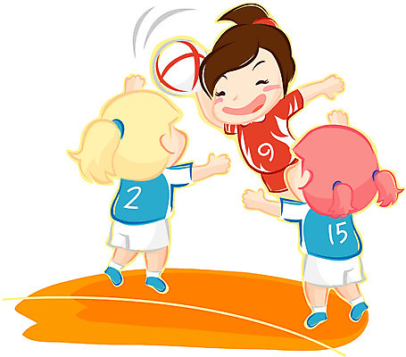 EPS 클립아트 캐릭터 여자 스포츠 올림픽 일러스트 홍보캐릭터 운동선수 사람 세명 레포츠 운동 스포츠캐릭터 핸드볼 여자만 일러캐릭터 레저 건강 구기 파일형식 벡터