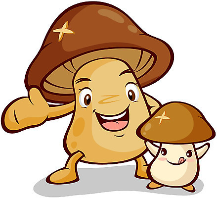 EPS 클립아트 캐릭터 음식 일러스트 식재료 홍보캐릭터 의인화 사람없음 농작물 버섯 특산물 식용버섯 음식캐릭터 표고버섯 특산물캐릭터 일러캐릭터 농업 파일형식 벡터
