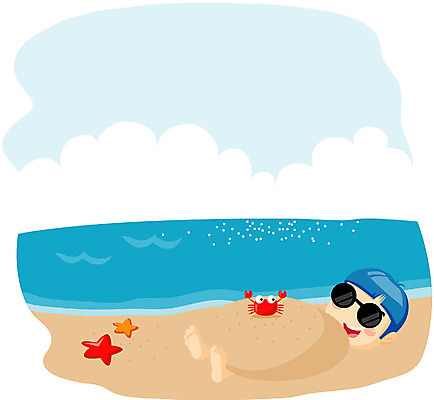 EPS 클립아트 남자 어린이 여행 일러스트 휴가 불가사리 한명 사람 20대 성인 해변 꽃게 해수욕 모래찜질 남자만 남자한명만 국내일러스트 1 바다 극피동물 청년 게 파일형식 벡터
