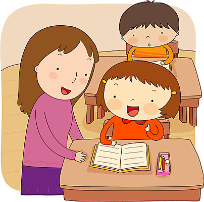 EPS 여자 어린이교육 교육 남자 어린이라이프 초등학생 어린이 일러스트 교실 학교 수업 실내 사람 상반신 세명 교사 어린이만 국내일러스트 직업 학생 라이프스타일 내부 파일형식 벡터