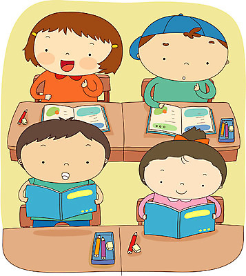 EPS 여자 어린이교육 교육 남자 어린이라이프 초등학생 어린이 일러스트 교실 수업 실내 사람 앉기 소녀 소년 여러명 상반신 어린이만 국내일러스트 학생 라이프스타일 다수 학교 모션 내부 파일형식 벡터