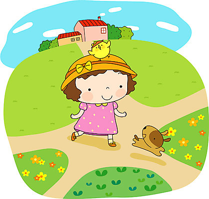 EPS 주간 전신 여자 어린이라이프 길 초등학생 어린이 여행 일러스트 하늘 휴가 한명 서기 사람 소녀 야외 반려동물 산책 선택 개 강아지 갈림길 여자만 여자한명만 어린이만 소녀만 소녀한명만 국내일러스트 자연요소 동물 1 학생 라이프스타일 컨셉 포유류 모션 휴식 파일형식 벡터