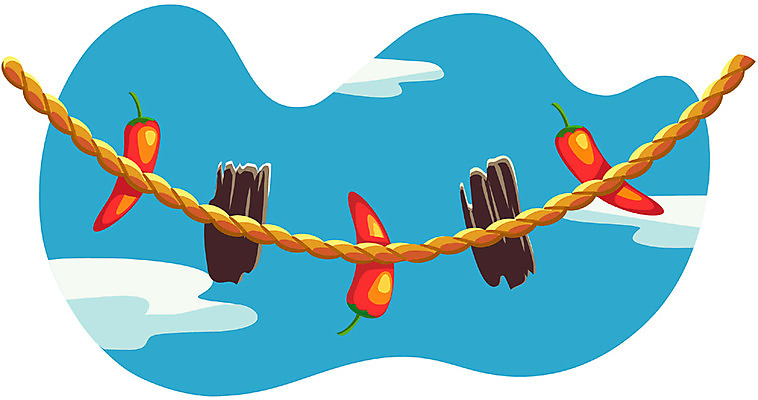 EPS 클립아트 한국전통 전통 전통문화 아들 상징 채소 일러스트 식재료 고추 출산 생일 민속 숯 금줄 국내일러스트 기념일 문화 줄 가족 파일형식 벡터